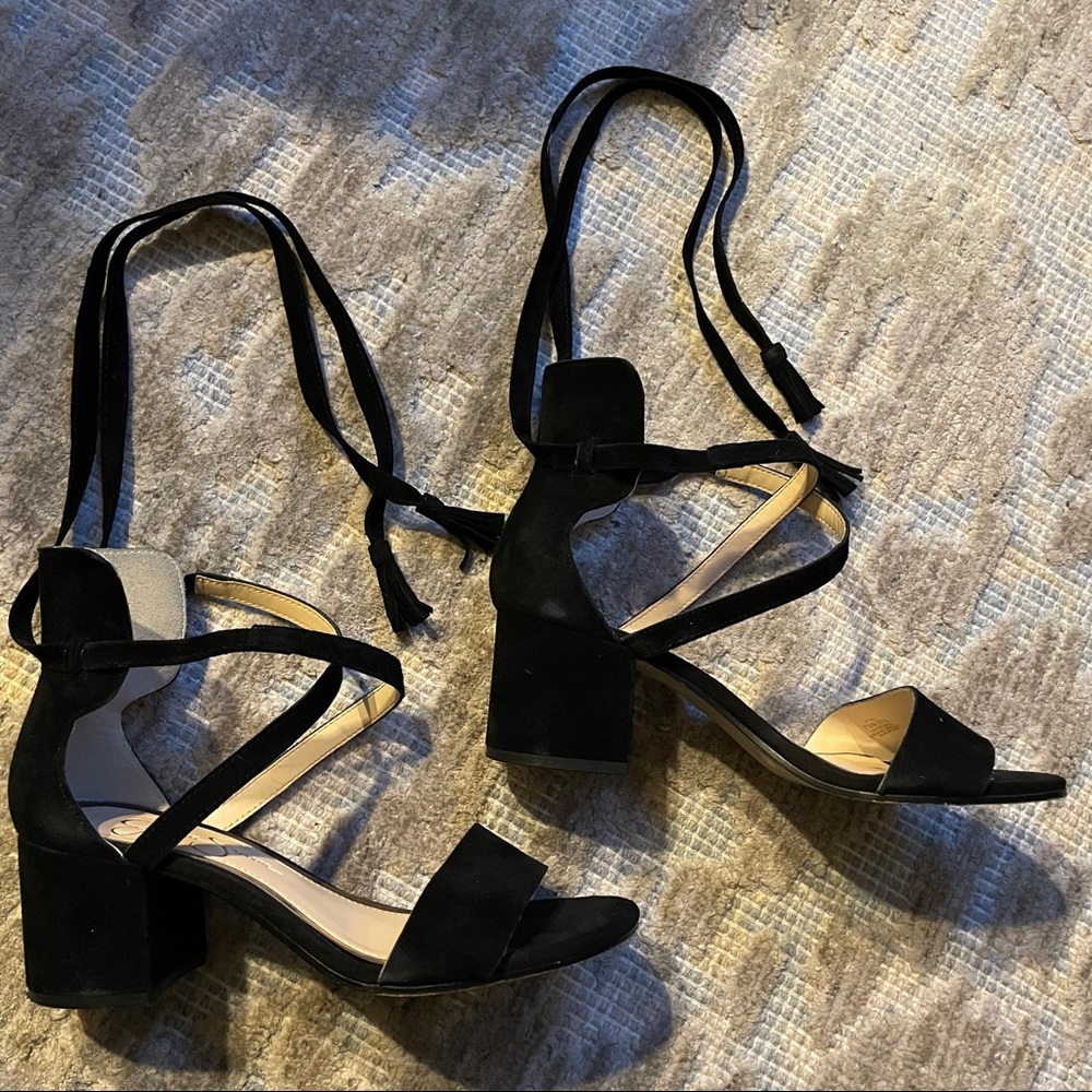 Jessica Simpson Lace Up Heels
